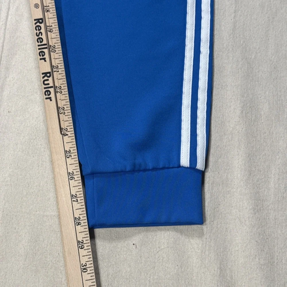 adidas Vintage Men's M Blue/White 2-Pc Tracksuit Full Zip Jacket & Pants